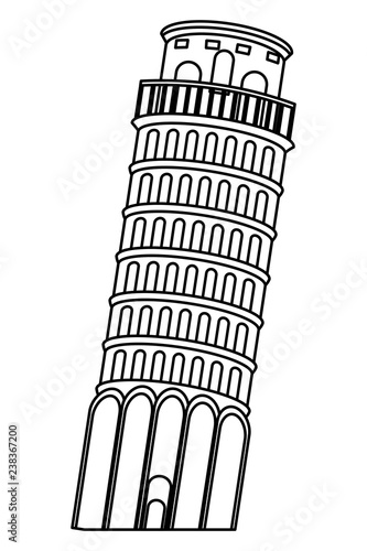 pisa tower monument