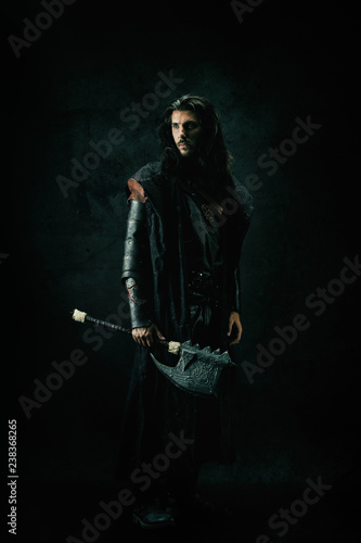 Εκτύπωση καμβά Portrait of a medieval spear