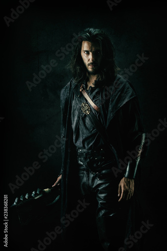 Portrait of a medieval prowler