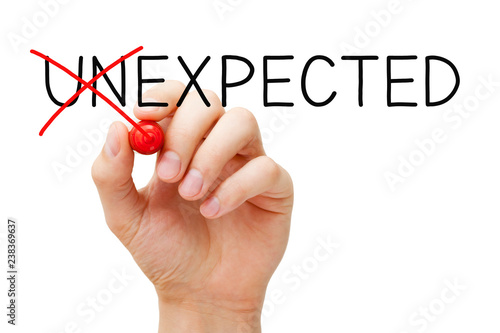 Expect The Unexpected Concept