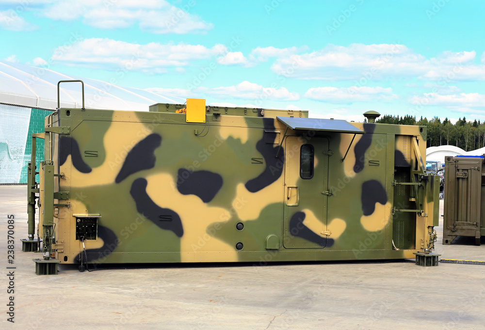 Army mobile container block