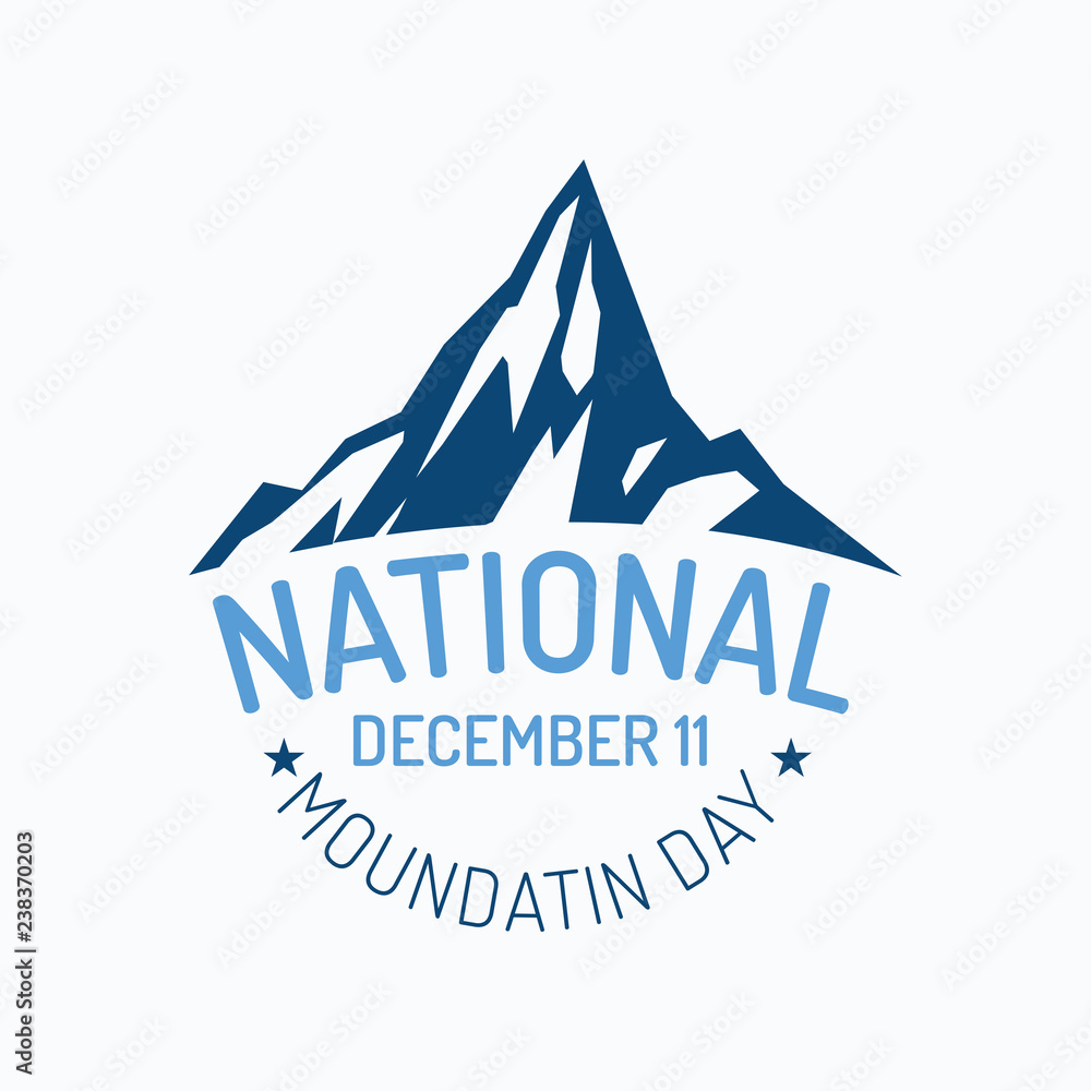 Fototapeta premium National mountain day concept