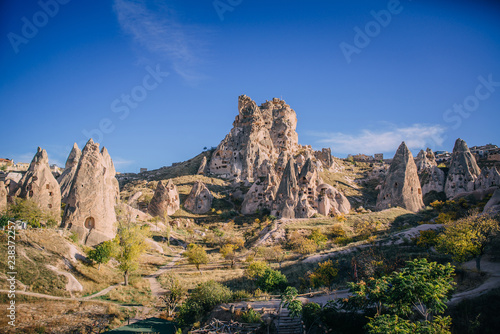 view of ancient fortress of Uchisar © MZaitsev