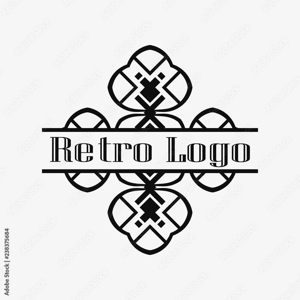 Art Deco Ornamental Logo