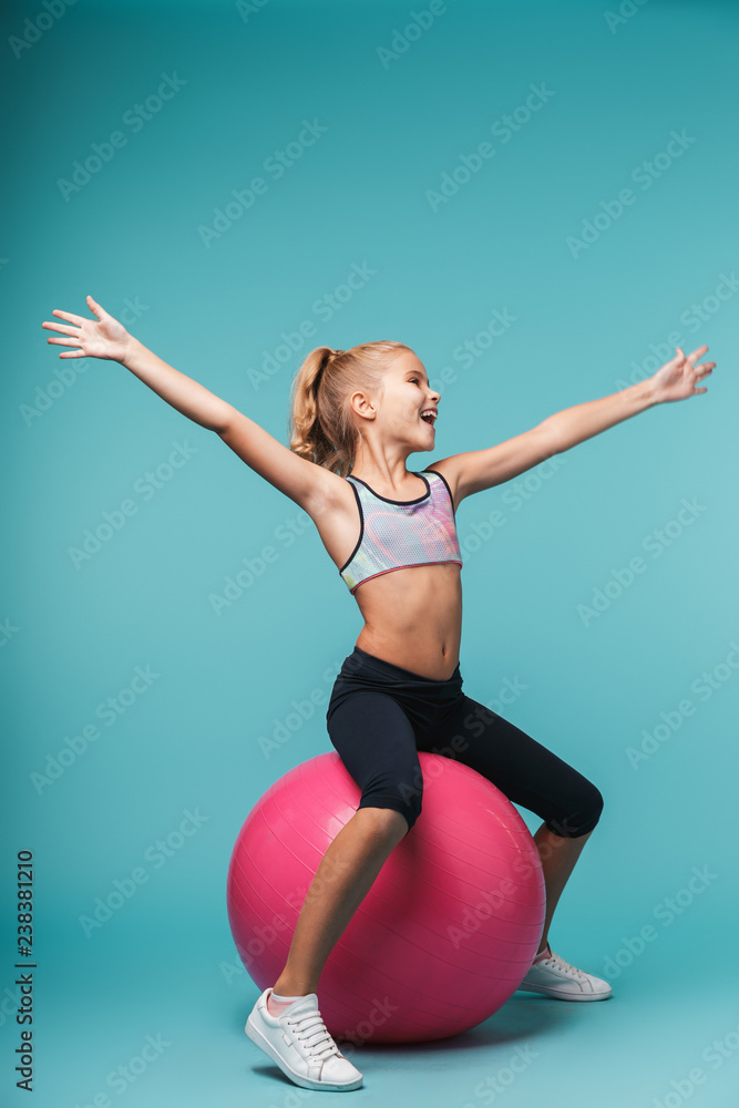 Little girls cheap workout clothes