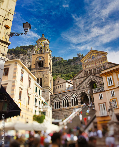 very nice view of amalfi