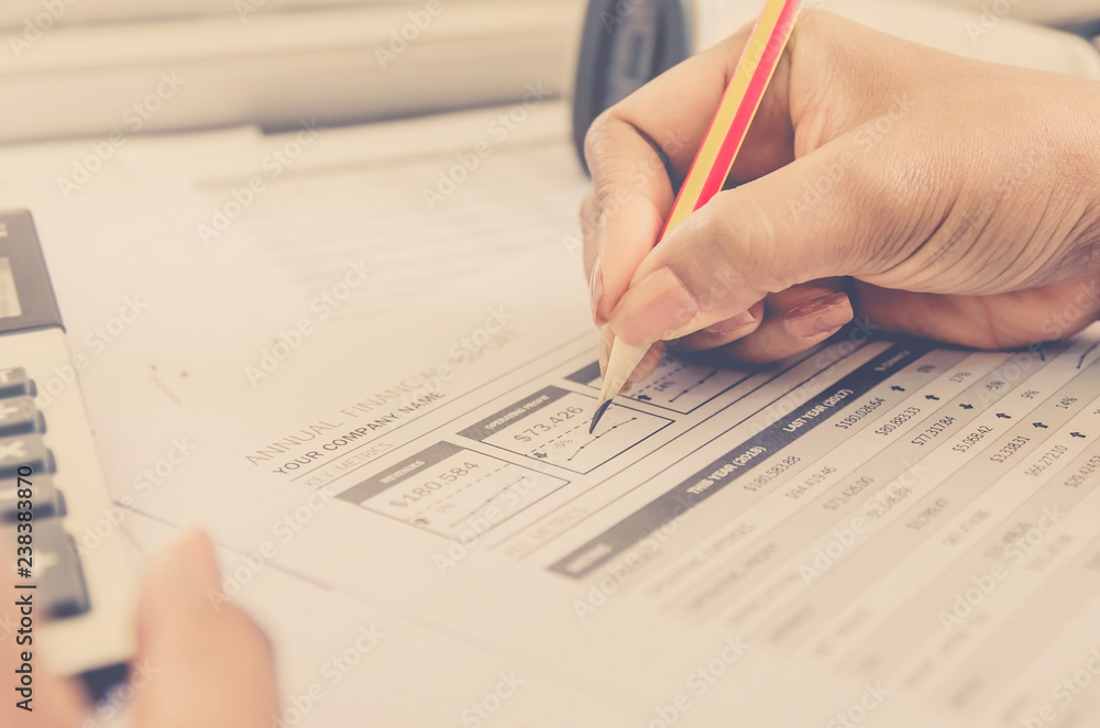 Business concept of financial and accounting with paper sheet of planning data. Business concept of financial and accounting with paper sheet of planning data.