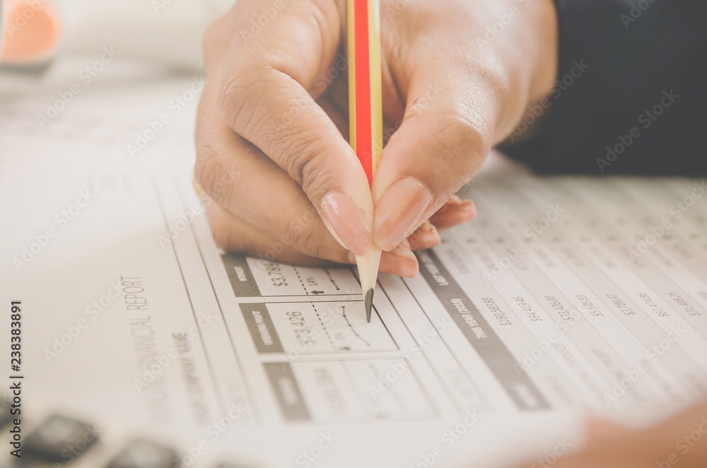 Business concept of financial and accounting with paper sheet of planning data. Business concept of financial and accounting with paper sheet of planning data.