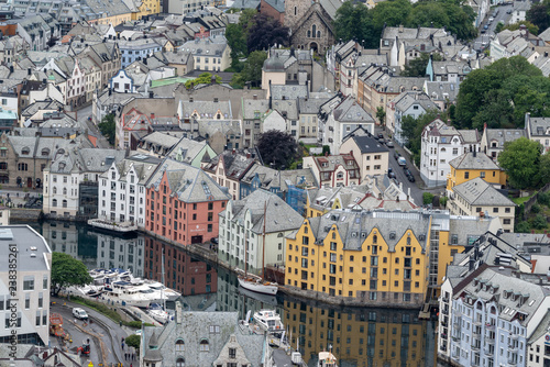 Städteansicht Alesund / Norway photo