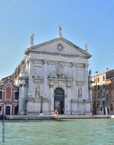 The Grand Canal in Venice and the Church of San Sae in Venice © avtor_ep