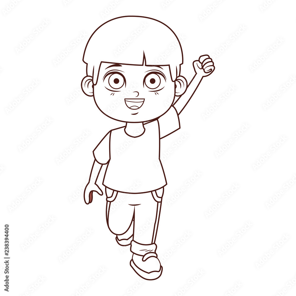 cute boy cartoon