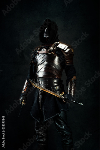 Фотография Portrait of an oriental assassin