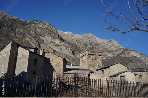 Benasque.Village of Huesca. Aragon,Spain photo