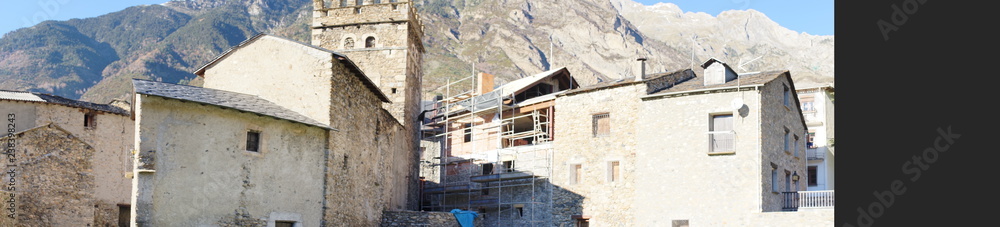 Benasque.Village of Huesca. Aragon,Spain