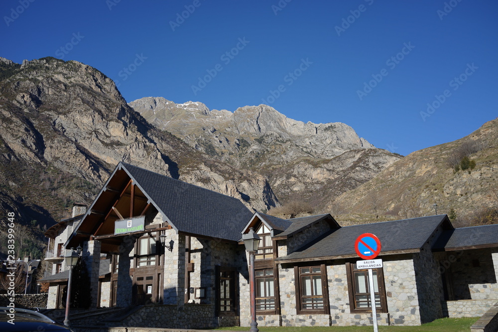 Benasque.Village of Huesca. Aragon,Spain