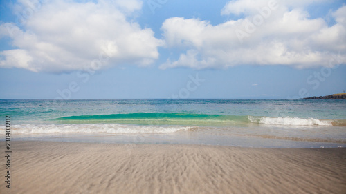 Sea wave and wet sand.The beach of Bali. © Tatiana Nurieva