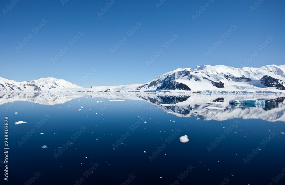 Reflections near The Gullet Antartica