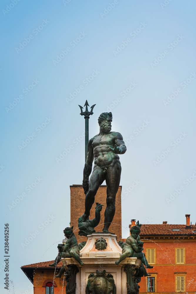 Fountain of Neptune Bologna, Italy