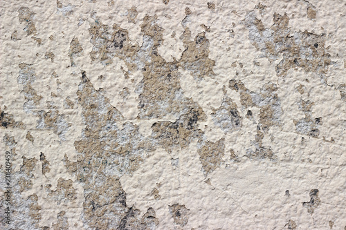 Plaster wall texture deteriorated aged old