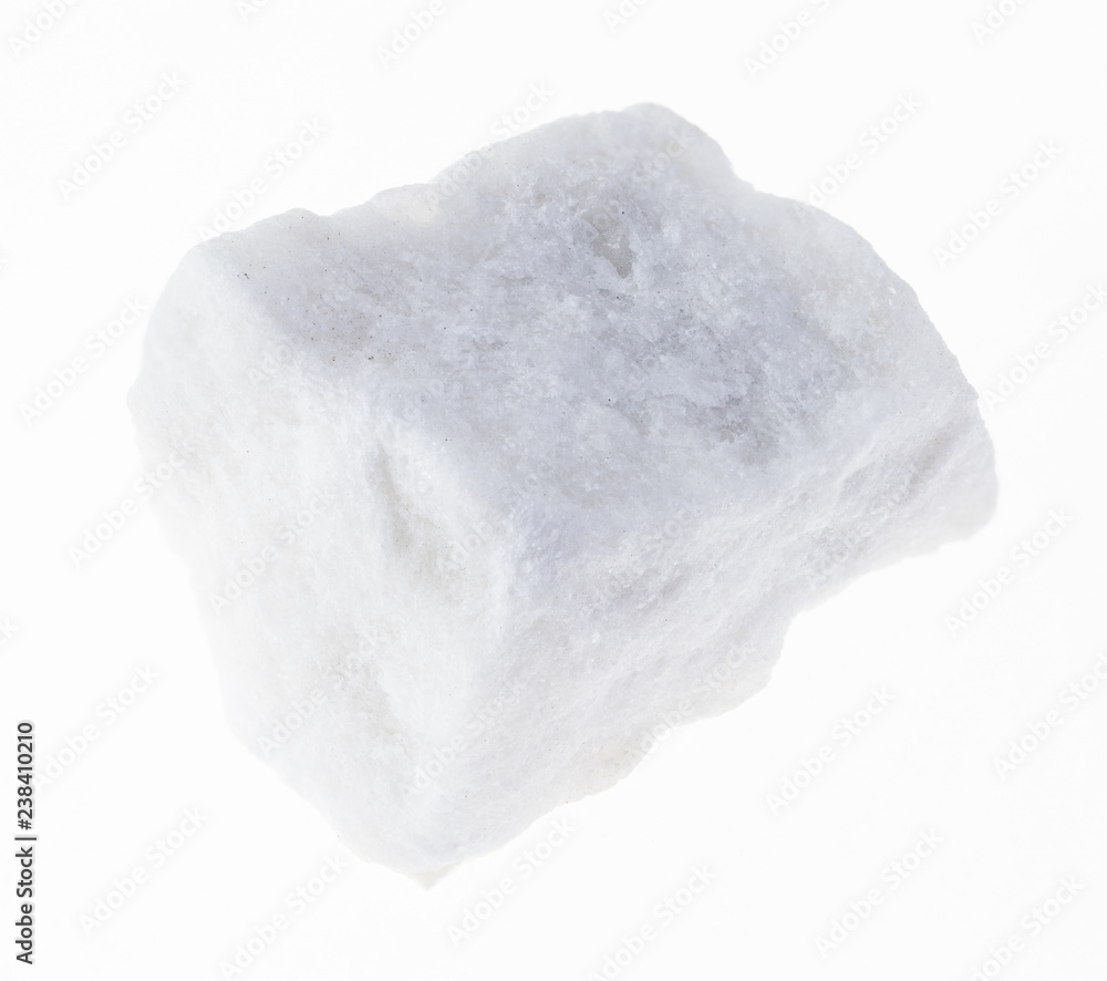 rough white marble stone on white rough white marble stone on white