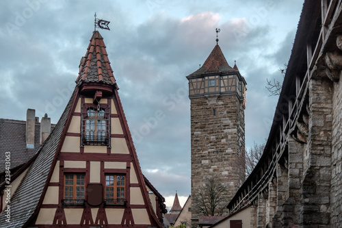 Gerlachschmiede und Rödertor in Rothenburg ob der Tauber photo