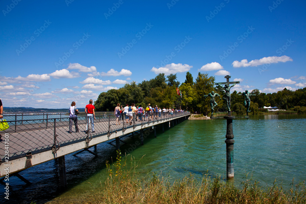 Obraz premium Mainaubrücke