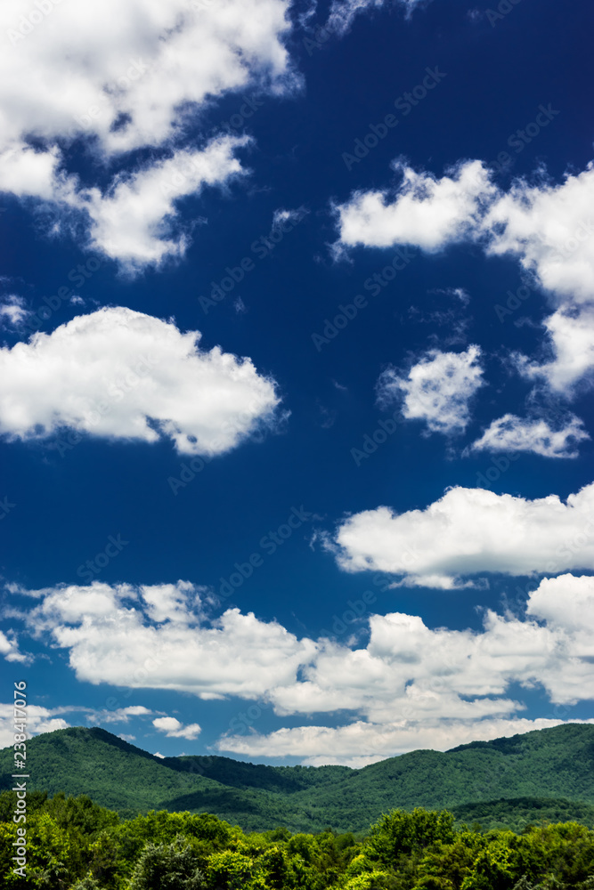 Blue Ridge Mountain Sky