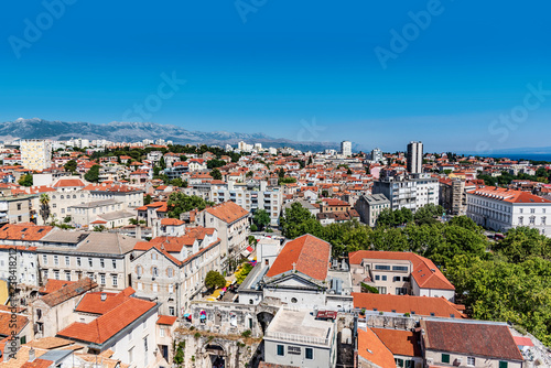 Roofs of houses in Split.