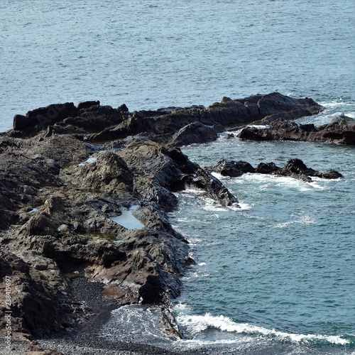 Küste bei El Golfo - Lanzarote  photo