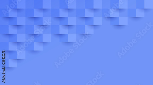 Blue abstract background vector with blank space for text.