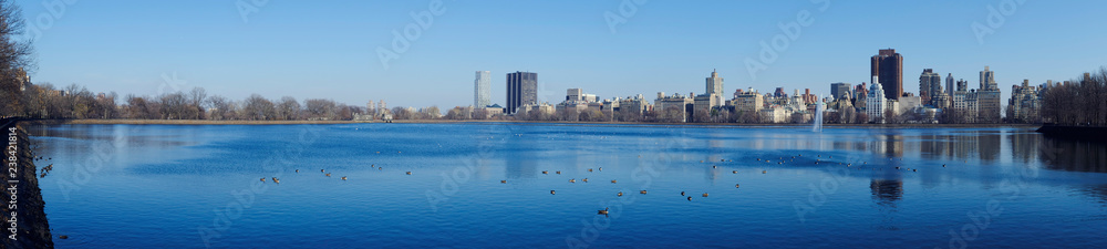 Fototapeta premium new york city skyline