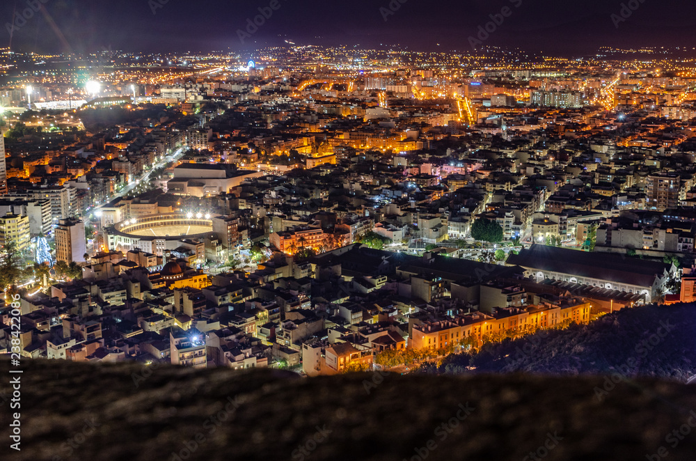 Obraz Alicante by night