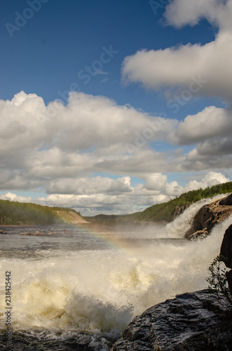 Fototapeta Naklejka Na Ścianę i Meble -  Waterfalls in Sweden