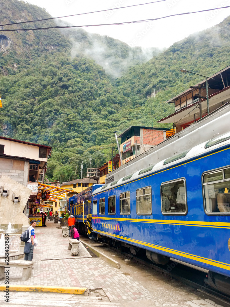 Train in Peru