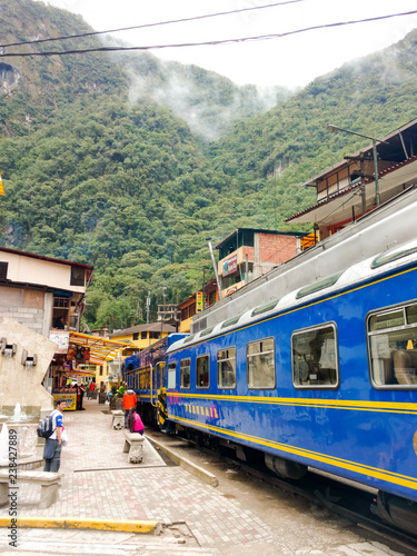 Train in Peru