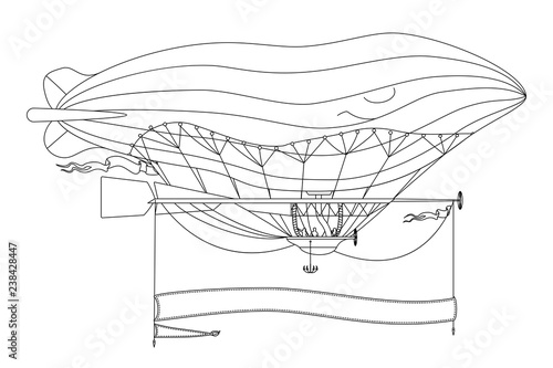 vector airship, zeppelin, dirigible