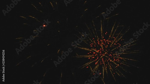 Wallpaper Mural Fireworks display in night sky Torontodigital.ca