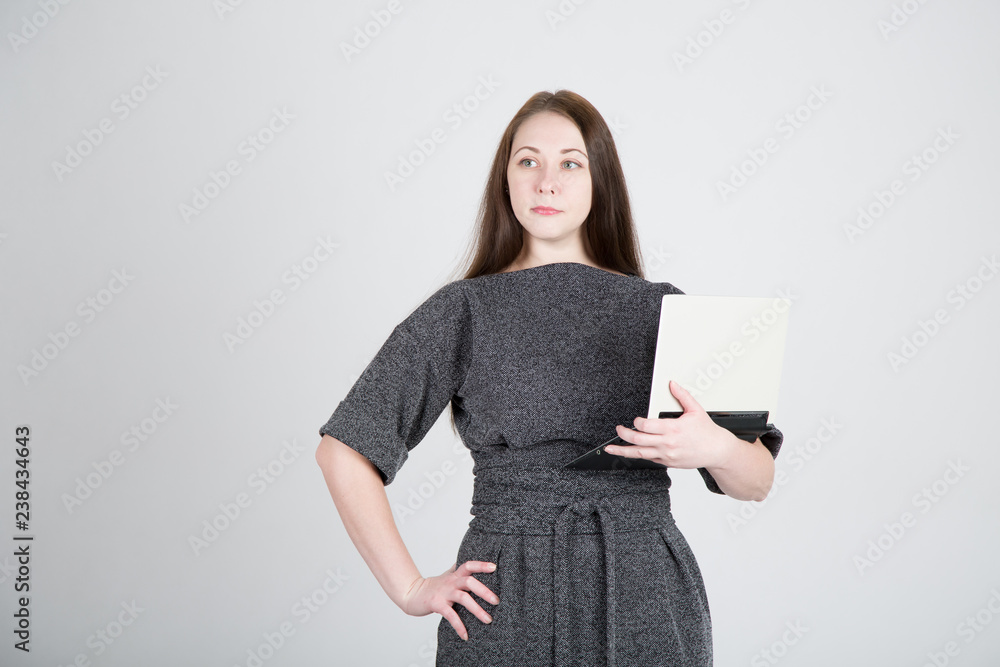 young girl with laptop young girl with laptop