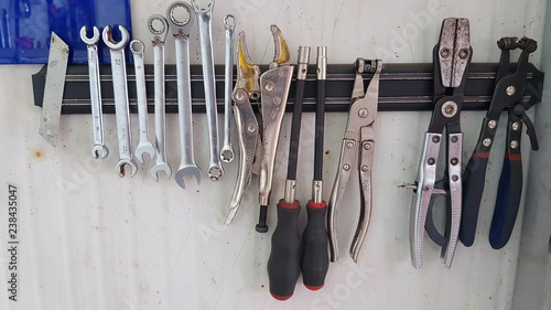 Tools on magnetic band