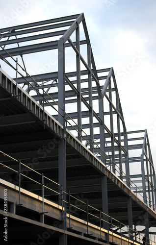 Frame Metal Construction Building Shopping Centre Development