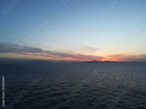 Sonnenuntergang am Meer