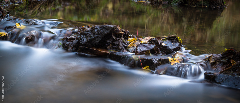 Bachlauf im Herbst