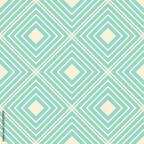 Linear geometric seamless pattern background with squares. Vector illustration. 