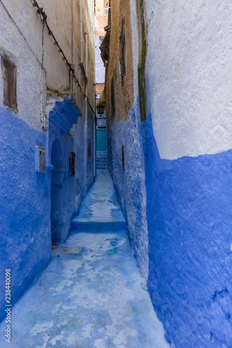 The blue medina of chefchaouen. © emanuele24