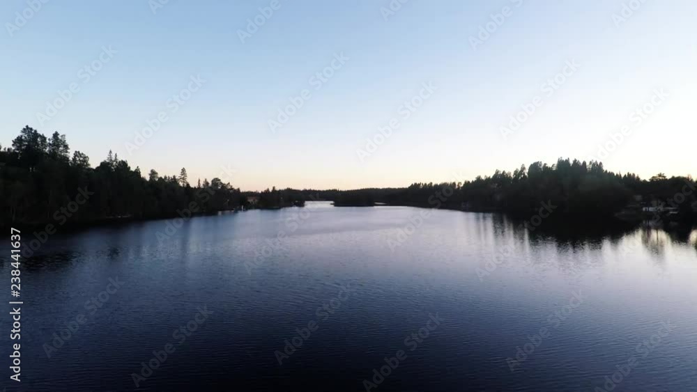 Flug über Orasjön, Gesebol. Schweden Flug über Orasjön, Gesebol. Schweden