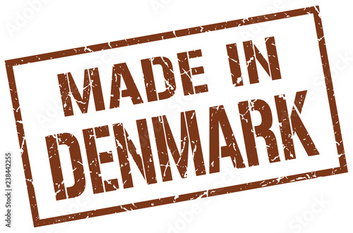 made in Denmark stamp