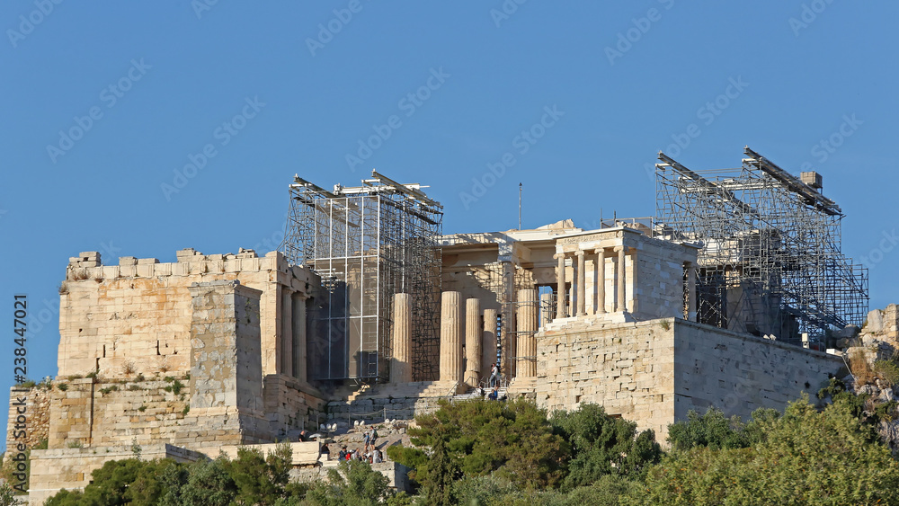 Acropolis Construction Greece