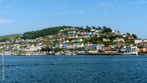 Kingswear from Dartmouth in South Devon, The United Kingdom, May 21, 2018