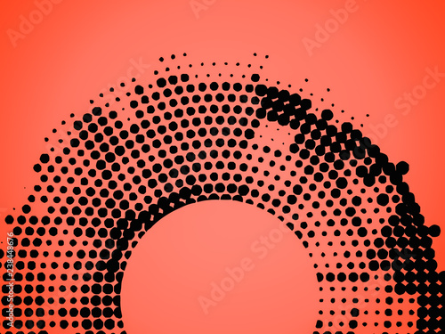 Abstract background with dot ornaments. Dotted background.