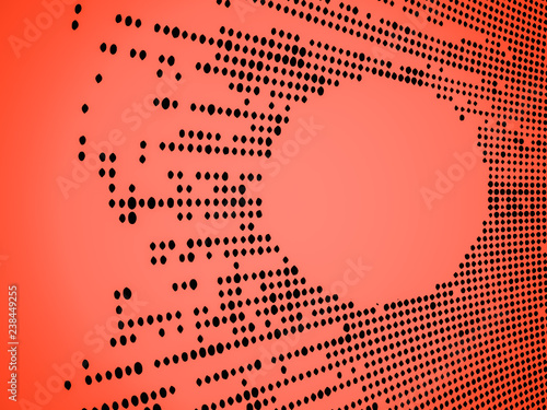 Abstract background with dot ornaments. Dotted background.